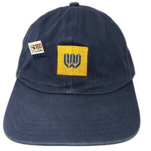 Westin Hotels Baseball Cap Blue One Size $100 Billion Pin Back Slogan Cotton Hat